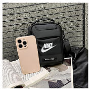 Men's shoulder bag, mini chest bag clutch black - 3
