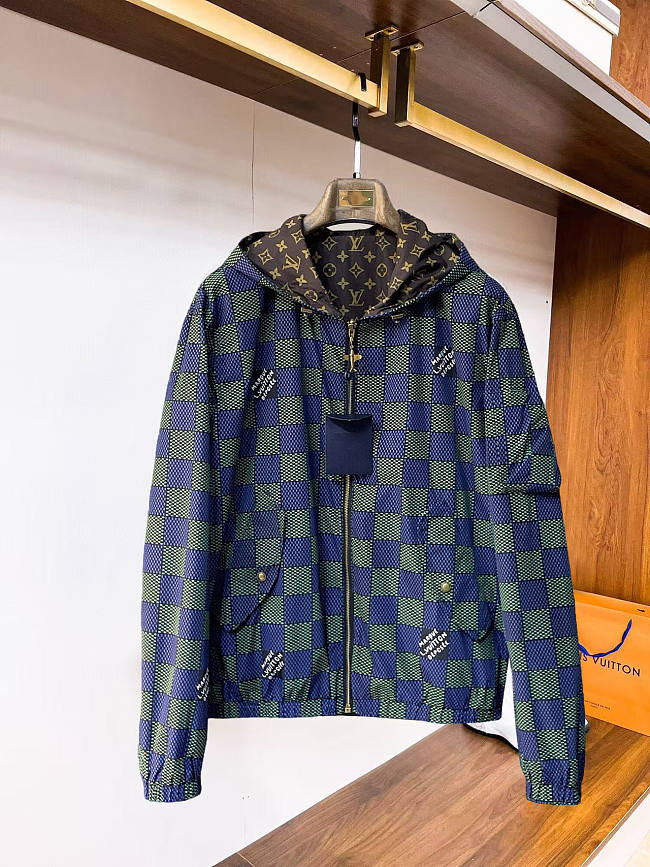Damier Reversible Windbreaker 1AHBIW - 1