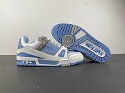 LOUIS VUITTON Trainer 2.0 White Blue - 3