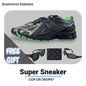 New Balance 1906R “Black/Green” Releases Summer 2025 U1906RCT