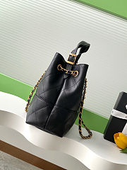 Chanel Large Shopping Tote – Black & Gold size 36cm - 5