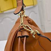Fendi Mamma Baguette Brown nappa leather bag size 26,5x8,5x18cm - 4