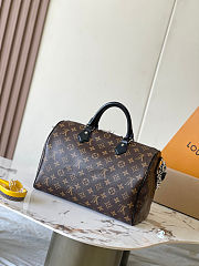 Louis Vuitton Speedy Soft 30 Dark (M12243) 30cm (mirror line) - 4