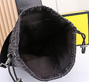 Fendi Strike Large FF jacquard fabric backpack size 40×46×25 - 5