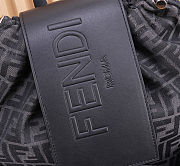 Fendi Strike Large FF jacquard fabric backpack size 40×46×25 - 2