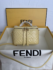 FENDI mini Vanity FF-motif crossbody bag size 11x5.5cm - 1