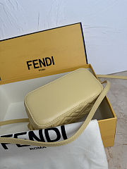FENDI mini Vanity FF-motif crossbody bag size 11x5.5cm - 5