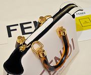 Fendi By The Way Boston mini handbag white 17x8x12cm  - 4
