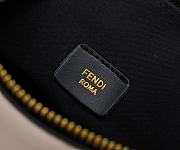 Fendi By The Way Boston mini handbag white 17x8x12cm  - 2