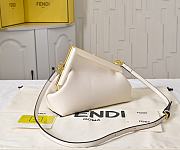 Fendi First Small bag in white 26x9.5x18cm - 5