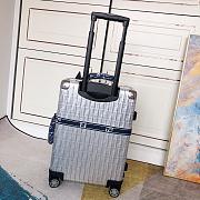 Cabin Size Trolley Aluminium trolley case with leather details  20-26-30 inch - 3