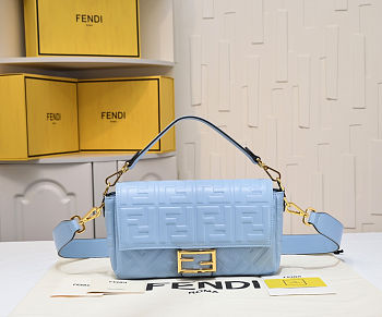 Fendi Baguette Nappa Leather Bag 26x5x15 cm