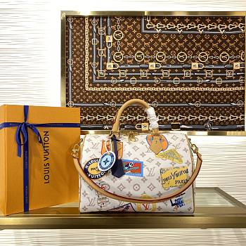 LV Speedy Soft Bag 30 M14587 30x21x17 cm