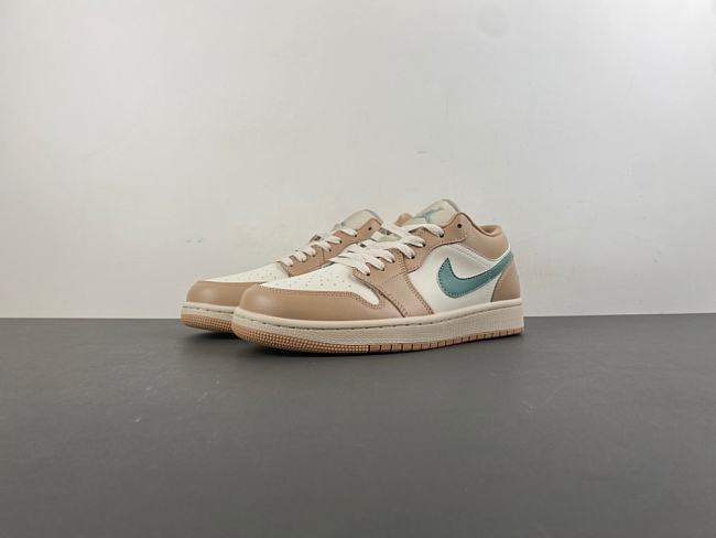 Air Jordan 1 Low ‘Light Brown’ DC0774-130 - 1