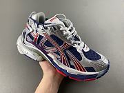 Balenciaga Runner Gradient Sneaker in Navy/red/grey 772774WRUNG4610 - 3