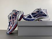 Balenciaga Runner Gradient Sneaker in Navy/red/grey 772774WRUNG4610 - 2