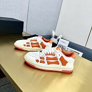 AMIRI Skel Top Low Orange White - 6