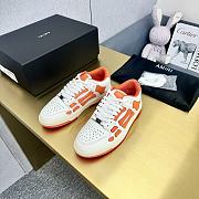 AMIRI Skel Top Low Orange White - 2