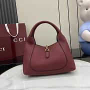 Gucci Softbit top handle bag red 28cm - 5