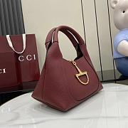 Gucci Softbit top handle bag red 28cm - 4