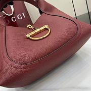 Gucci Softbit top handle bag red 28cm - 2