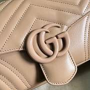 GUCCI GG Marmont Matelasse Shoulder bag Rose Pink 26.5cm - 2
