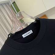 LOEWE T-shirt 2025 new style colorful embroidered letter logo - 6