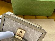 GUCCI Ophidia Supreme-Canvas and Leather Cross-Body Bag 17.5x13x6cm - 4