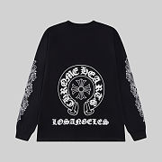 Chrome Hearts Las Vegas Sleeve Print Pocket Sweatshirt - 6
