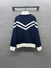 Knitted Cotton Sailor Blouson 1AHUGC - 5
