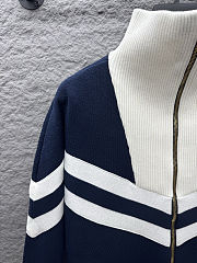 Knitted Cotton Sailor Blouson 1AHUGC - 3