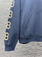 Balenciaga Crypto logo-print Distressed Hoodie  - 3