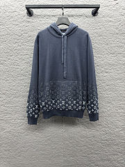 Louis Vuitton Gradient Cotton Hoodie Volcanic Ash  - 1