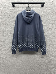 Louis Vuitton Gradient Cotton Hoodie Volcanic Ash  - 6