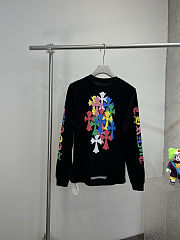Chrome Hearts Multi Color Cross Cemetery L/S T-shirt  - 1