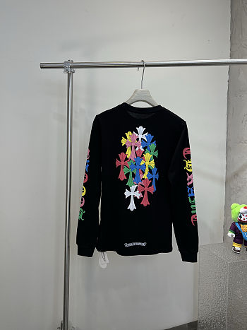 Chrome Hearts Multi Color Cross Cemetery L/S T-shirt 