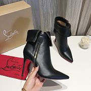 Christian Louboutin Zipper Booty height: 10cm - 2