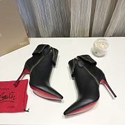 Christian Louboutin Zipper Booty height: 10cm - 4