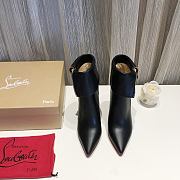 Christian Louboutin Zipper Booty height: 10cm - 5