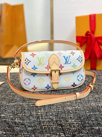 Louis Vuitton Nano Diane bag in the Monogram Tiles motif 19x10.5x6cm