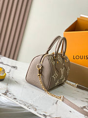 LV Speedy Bandoulière 20 Da Bicolor Monogram Empreinte 20.5*13.5*12CM - 2