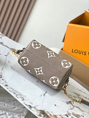 LV Speedy Bandoulière 20 Da Bicolor Monogram Empreinte 20.5*13.5*12CM - 3