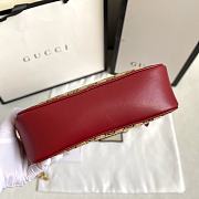 Gucci GG Marmont Canvas Leather Shoulder Bag size 24-13-7cm - 5