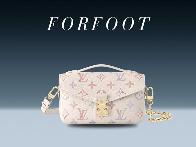 LV Pochette Métis East West Bag in Gray Monogram Empreinte Leather size 21.5 x 13.5 x 6 - 1