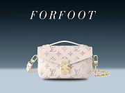 LV Pochette Métis East West Bag in Gray Monogram Empreinte Leather size 21.5 x 13.5 x 6 - 1