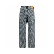 LV Monogram Denim Tailored Pants Ready-to-Wear  - 6