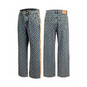 LV Monogram Denim Tailored Pants Ready-to-Wear  - 5