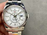 Rolex Sky-Dweller watch: Oystersteel and white gold - m336934-0004 - 3