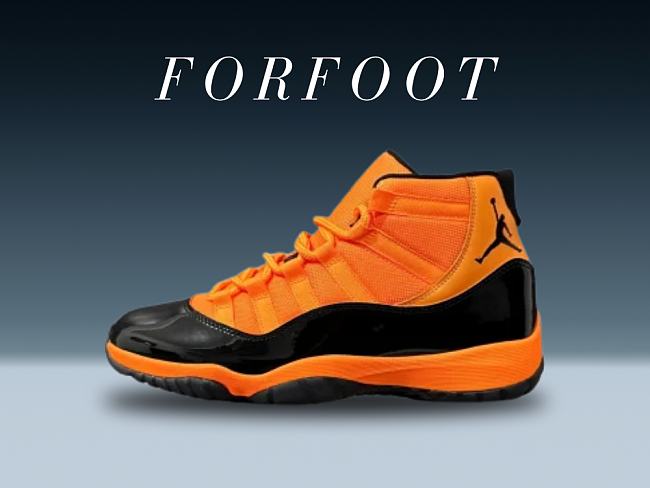 Air jordan 11 Black Orange 