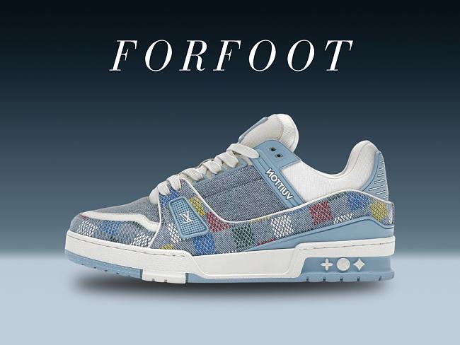 LV Trainer Denim Demier  - 1